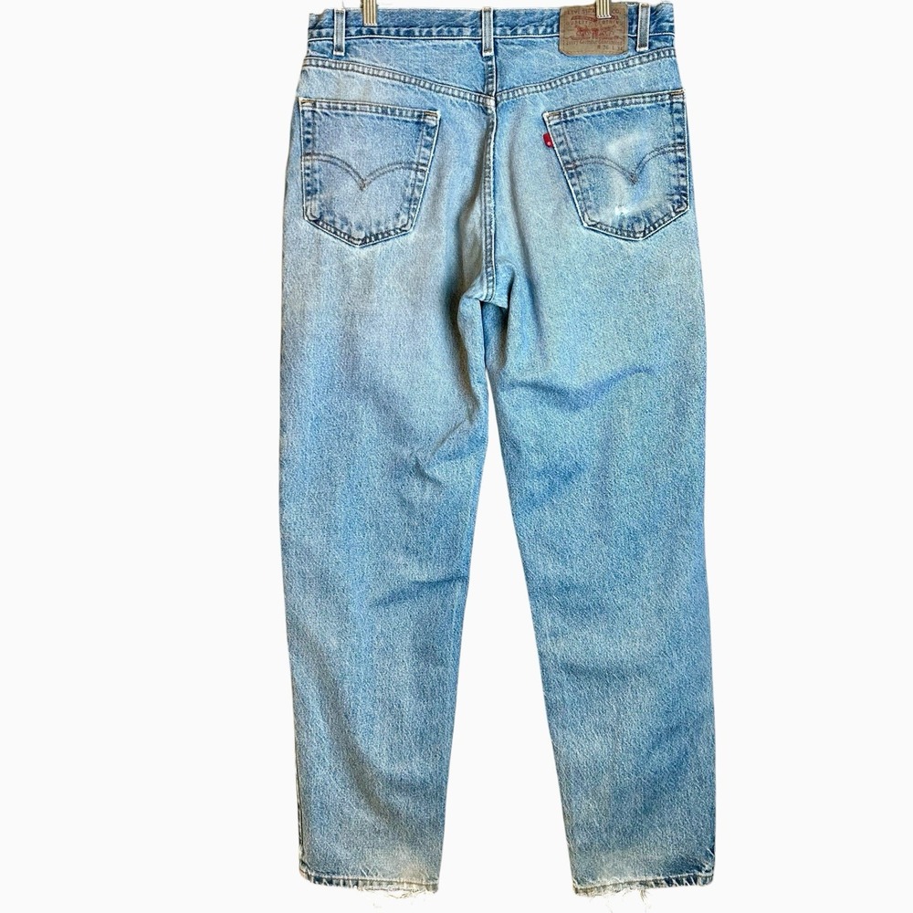 VTG Levis 550 Jeans 33x32 (originally 36x34) Straight Relaxed Denim Y2K Unisex